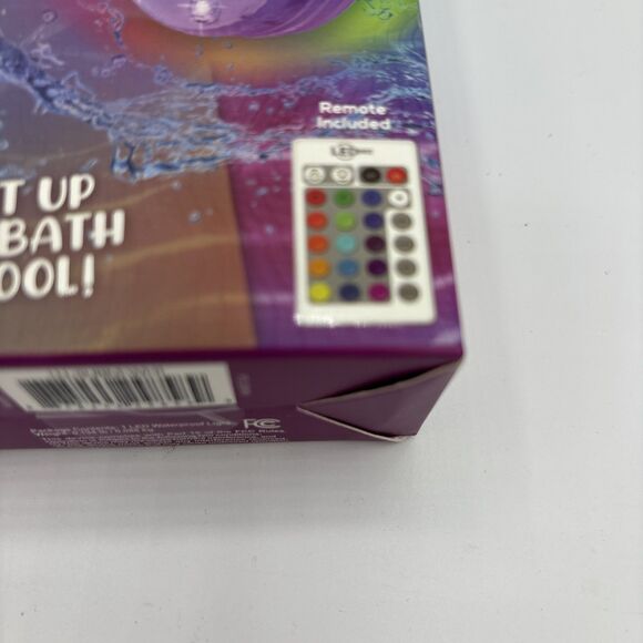 LED Waterproof Multicolor Lights, RGB 16 Different colors . Pool, Pond Or Tub - Picture 5 of 6